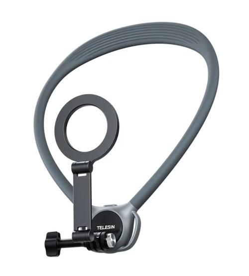 TELESIN Magnetic Neck Holder Mount 2in1 Action Cam GoPro Smartphone - HNB-02 TELESIN Magnetic Neck Holder Mount 2in1 Action Cam GoPro Smartphone - HNB-02